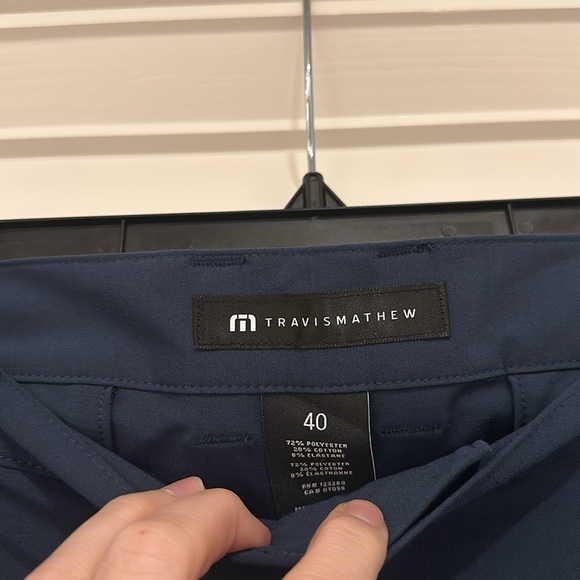 Travis Matthew men’s TECH CHINO SHORT shorts 8IN 8 inch inseam size 40 NWT - Picture 3 of 5